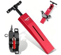 Piston Press Tool for SRAM Brake Caliper, Bike Hydraulic Disc Brake Caliper Piston Tool, Brake Caliper Accessories,CNC Aluminum, 57mm Wing Knob, Universal 2/4 Piston, for MTB Road Bike Mechanics, Red