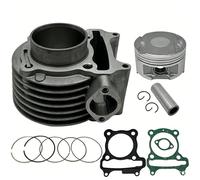 Piston Ring 12100-LEB1-90B LFE2 59mm Bore Cylinder Piston Kit For Kymco 4V Kcc Acc 150 Racing 150cc For Dynamic Li G150 G5 Like150 For People 150 Engine Cylinder