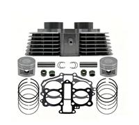 Piston Ring 280cc Big Bore Cylinder Piston Kit 57.4mm/STD For Rebel 250 CMX250 For CA250 For CB250 For TWO For FIFTY For NIGHTHAWK Engine Cylinder(Big bore 280cc 57.4)
