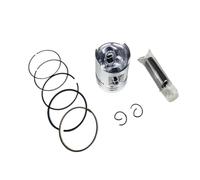 Piston Ring Assembly Compatible With SCR100 WH100 GCC 100CC Piston Diameter 50mm Piston Pin 13mm(Piston and ring)