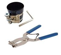 Piston Ring Clamp & Pliers Set 75mm - 175mm Stainless Steel Compressor