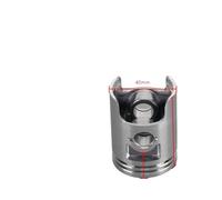 Piston Ring Compatible With Dio Tact Cabina Julio Elite Scoopy Lead 50 Fits Models 13101-GW0-000 13101-GW2-000 Engine Motorcycle Parts(40mm)