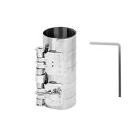 Piston Ring Compressor Steel Adjustable Engine Tool(6inch) | High carbon steel, reliable clamping, adjustable opening, fits most engines, for durable build