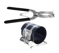 Piston Ring Compressor Tool, Motor Piston Expander, Adjustable with Tension Feature, Heavy Duty Maintenance Device, Vehicle Repair with Ergonomic Design, Engine Rebuild for RV