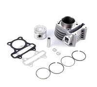 Piston Ring Cylinder 47mm 44mm 39MM Piston Rings Assy 4 Stroke Scooter Moped ATV 139QMB 139QMA Engine GY6 50cc 80cc 60cc Engine Cylinder(50CC 39mm)