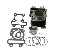 Piston Ring For Piaggio For Fly 50 For Liberty For Zip 50cc 4T 2V Scooter Engine Parts 70cc 47mm Big Bore Cylinder Block Kit Engine Cylinder