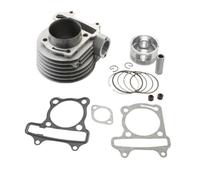 Piston Ring For SYM For Orbit For Fiddle 1 2 For Megalo For Symply For X-Pro VS125 2009 57.4mm Scooter Cylinder Block Kit Engine Cylinder