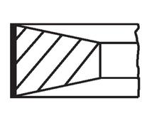 Piston Ring Kit Fits BMW 3 Series 5 Series X3 X5 Land Rover Rover MAHLE 08318N0
