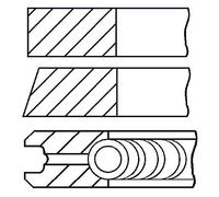GOETZE ENGINE 08-425600-00 Piston Ring Kit
