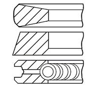 GOETZE ENGINE 08-135300-00 Piston Ring Kit