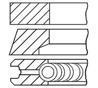 New Piston Ring Kit for FIAT LANCIA:ALBEA,PETRA,SIENA,BRAVA,MAREA 71718102