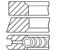 GOETZE ENGINE 08-136400-00 Piston Ring Kit