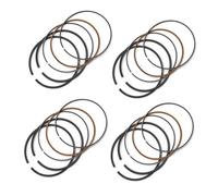 Piston Ring Kit STD Bore 66mm Fits ZX600 ZX6R Motorcycle Engine 2003 Model 1 Set Or 4 Sets Compatible With Similar Models(4 Sets 66mm)