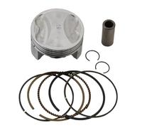 Piston Ring Replacement 4 Valves 58.5mm 61mm 63mm Big Bore Piston Kit/Fit For SYM Symply Orbit 150 Red Devil 125 Fiddle II 125 4V Air Compressor Piston Ring(61mm 180cc)