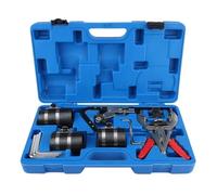 Piston Ring Service Tool Set Piston Ring Pliers Engine Ratchet Cleaning Expander Compressor Piston Ring Compressor Tool