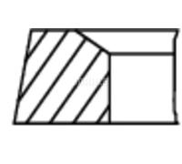 MAHLE 002 08 N0 Piston Ring Kit