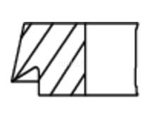 MAHLE 011 69 N2 Piston Ring Kit