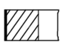 MAHLE 021 93 N0 Piston Ring Kit