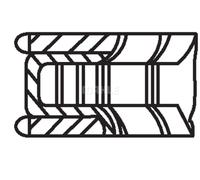 MAHLE 028 RS 10103 0N0 Piston Ring Kit