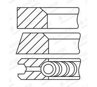 GOETZE ENGINE 08-322400-10 Piston Ring Kit