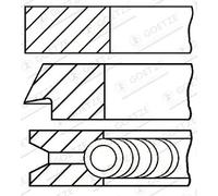GOETZE ENGINE 08-425300-00 Piston Ring Kit