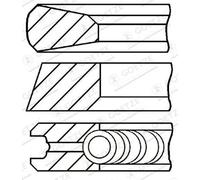 GOETZE ENGINE 08-427400-00 Piston Ring Kit