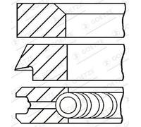 GOETZE ENGINE 08-427700-00 Piston Ring Kit