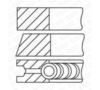 GOETZE ENGINE 08-436300-10 Piston Ring Kit
