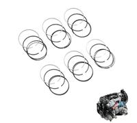 Piston Ring Set 6x 88mm Compatible With 2.5L 3.0L GAS Engine 2720304017 Compatible With C300 E300 W204 W211 W212 R171