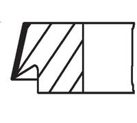 Piston Ring Set MAHLE 011 RS 10100 0N0 for OPEL ASTRA H (A04) 1.6 2006-2009