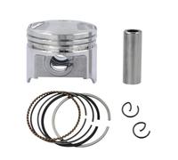 Piston Rings Full Kit 38mm 38.25mm 38.5mm 38.75mm 39mm Cylinder Bore Size Compatible With Automotive Motorcycle Parts DIO50 Z4 AF54 CHF50(Piston Kit 38mm)