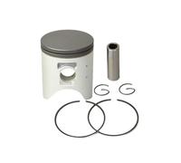 Piston Rings Kit Size 66mm To 67mm Compatible With CRM250 246 KAE MD24 CRM 250(1 Set 66mm)