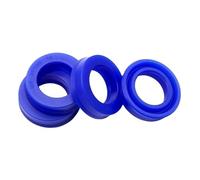 Piston Rod Gasket 5pcs UN Radial Shaft Hydraulic Seal, ID 8~19mm Polyurethane Piston Seals, OD 14~32mm PU Single Lip U Cup Oil(8x14x6mm)