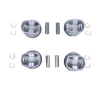 Piston Set 4Pcs 76.5mm Piston & Piston Ring Kit For VW For AUDI Golf For Jetta 1.4 CAVD CTHD BLG BMY EA111