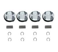 Piston Set 4PCS Engine Piston & Ring Kit 77mm STD Set Fit MINI R55-R60 for Cooper Countryman Paceman