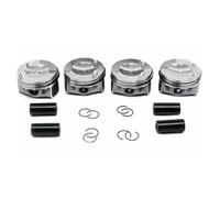 Piston Set 4pcs Piston & Ring Set Pin Φ23mm for VW for Tiguan for AUDI A4 Q5 2.0T EA888 Gen III