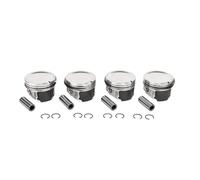 Piston Set 4pcs Pistons & Rings For VW Golf GTI For Bora For Passat BEETLE For Audi A4 TT QUATTRO 1.8T