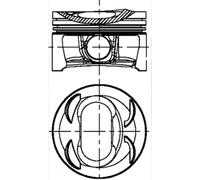 MAHLE 028 PI 00117 000 Piston