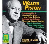 Piston: Symphony 4 / Three New England Sketches by Piston