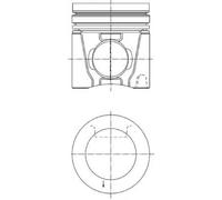 Piston/sleeve Repair Set 41166960 KS