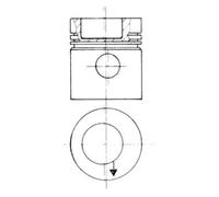 Repair Kit, piston/cylinder line KOLBENSCHMIDT 93831961 for NG 5.96 1973-1996