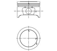 Piston with Rings +0.5mm 40161610 KS NFU(TU5JP4)