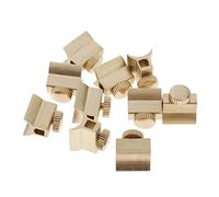 pistro 10Pcs Trumpet Parts Screw Copper Trumpet Instrument Tube Replacement Parts