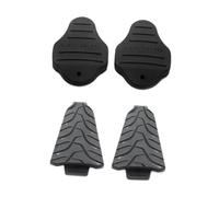 pistro 2 Set Non-Skid Cycling Cleat Covers Self-Locking Quick On/Off Shoe Protectors for SPD and LOOK Road Bike Shoes