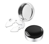 pistro 2x Button Covers for Men’s Shirt Jeans Vintage Cufflinks Gifts for Wedding Party Business, Metal, no gemstone