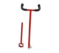 pistro Handlebar Extenders Replacement Handles Compatible with Children's Tricycles - Easy Install Sturdy Push Handle Extension Bar for Bikes- Red