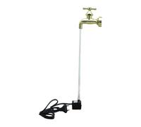 Pistro Invisible Flowing Spout Watering Can Fountain - Golden Floating Tap Water Feature for Home Garden Tabletop Decoration 6.5cm x 5cm x 2cm