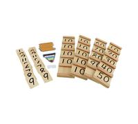 pistro Math Learning Toy Educational Game DIY Consecutive Numbers Teaching Aids Counting Toy for Age 3-8 Gift