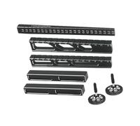pistro RC Height Measuring Ruler Ride Height Gauge for 1/10 Scale RC Car Chassis Aluminum Alloy Accurate Measurement Balancing Tool