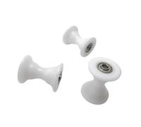 pistro Rowing Machine Bearing Wheel Elliptical Pulley 1.85x1.85x2.48inch Easy Install Sturdy PP Material Gym Parts Abdominal Machine Pulley